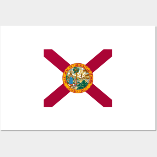 Florida flag. USA Posters and Art